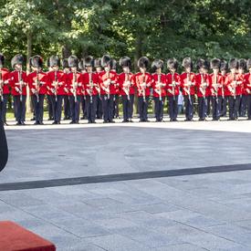 Inspection of the Ceremonial Guard