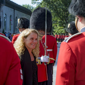 Inspection of the Ceremonial Guard