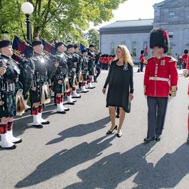 Inspection of the Ceremonial Guard