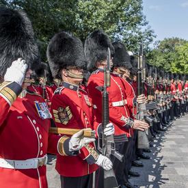 Inspection of the Ceremonial Guard