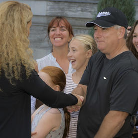 Inspection of the Ceremonial Guard