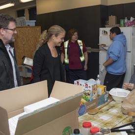 Visits to Shelters in Ottawa and Gatineau