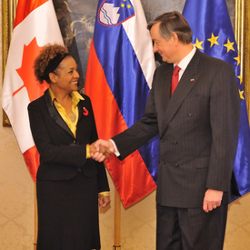 Meeting with the President of the Republic of Slovenia