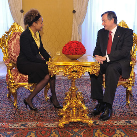 Meeting with the President of the Republic of Slovenia