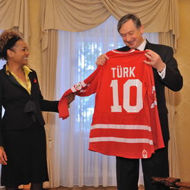 Meeting with the President of the Republic of Slovenia