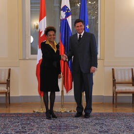 Meeting with the Prime Minister of the Republic of Slovenia