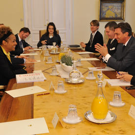 Meeting with the Prime Minister of the Republic of Slovenia