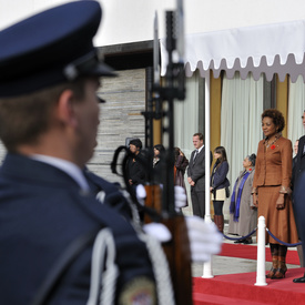 STATE VISIT TO THE REPUBLIC OF CROATIA - Welcoming ceremony 