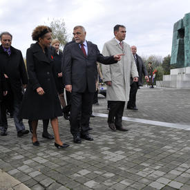 STATE VISIT TO THE REPUBLIC OF CROATIA - Wreath-Laying Ceremony in Vukovar 