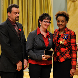 Cérémonie inaugurale de la Médaille du sacrifice