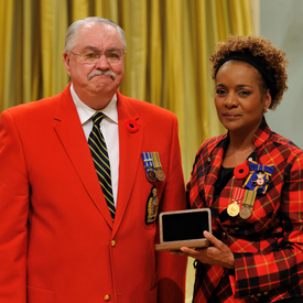 Cérémonie inaugurale de la Médaille du sacrifice