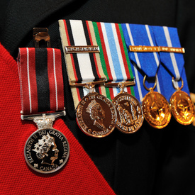 Cérémonie inaugurale de la Médaille du sacrifice