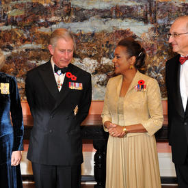 VISIT OF THE PRINCE OF WALES AND THE DUCHESS OF CORNWALL - Official Dinner 