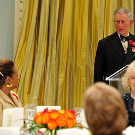 VISIT OF THE PRINCE OF WALES AND THE DUCHESS OF CORNWALL - Official Dinner 