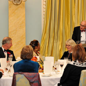 VISIT OF THE PRINCE OF WALES AND THE DUCHESS OF CORNWALL - Official Dinner 