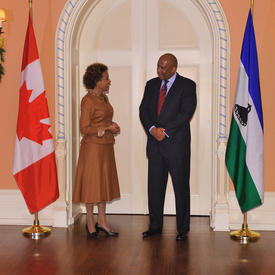 Courtesy Call of His Majesty of the Kingdom of Lesotho