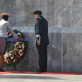 STATE VISIT TO THE UNITED MEXICAN STATES - Wreath-Laying Ceremony at Los Niños Héroes de Chapultepec