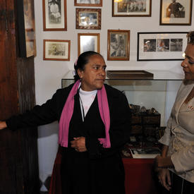 VISITE D'ÉTAT AUX ÉTATS-UNIS DU MEXIQUE - Visite du Musée Na Bolom à San Cristóbal au Chiapas