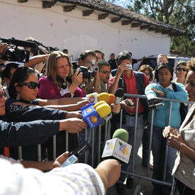 STATE VISIT TO THE UNITED MEXICAN STATES - Media Statement in San Cristóbal in Chiapas