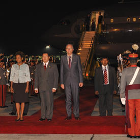 STATE VISIT TO THE REPUBLIC OF GUATEMALA - Arrival to Guatemala City