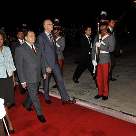 STATE VISIT TO THE REPUBLIC OF GUATEMALA - Arrival to Guatemala City