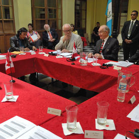 STATE VISIT TO THE REPUBLIC OF GUATEMALA - Meeting with Guatemala film makers 