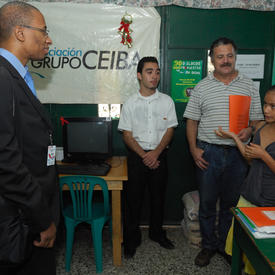 VISITE D'ÉTAT EN RÉPUBLIQUE DU GUATEMALA - Visite des délégués à CEIBA