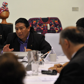 STATE VISIT TO THE REPUBLIC OF GUATEMALA - Round table discussion with NGOs, civil society and indigenous leaders 