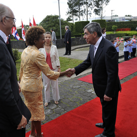 STATE VISIT TO THE REPUBLIC OF COSTA RICA - Welcoming Ceremony