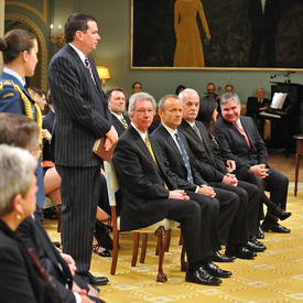 Cérémonie d'assermentation des membres du Conseil des ministres du Canada