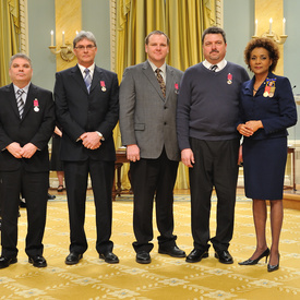 Decorations for Bravery Ceremony