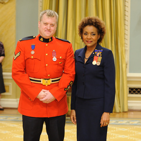 Decorations for Bravery Ceremony