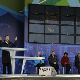 Unveiling of Olympic Truce Installation 