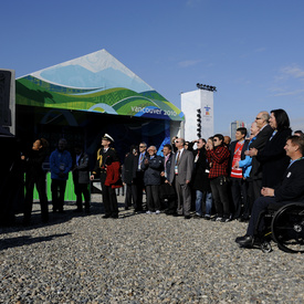 Unveiling of Olympic Truce Installation 