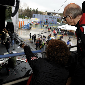 Visit to Place de la Francophonie
