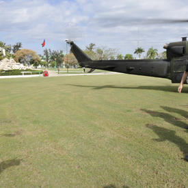 VISIT TO HAITI - Meeting with President Préval