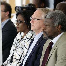 VISIT TO HAITI - Meeting with President Préval