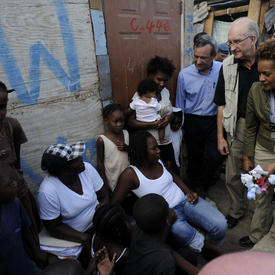 VISIT TO HAITI - Visit to Léogâne