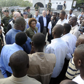 VISIT TO HAITI - Visit to Léogâne