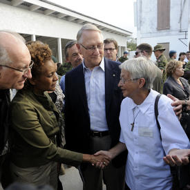 VISIT TO HAITI - Visit to Léogâne