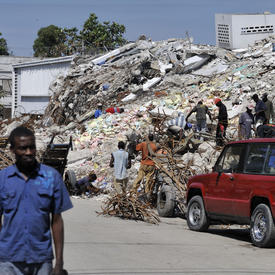 VISIT TO HAITI - Earthquake aftermath