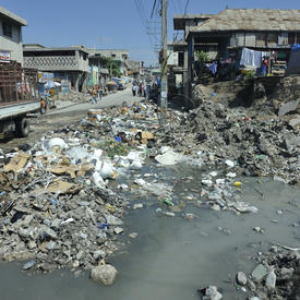 VISIT TO HAITI - Earthquake aftermath