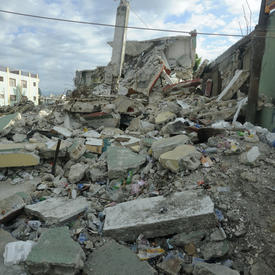VISIT TO HAITI - Earthquake aftermath