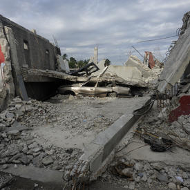 VISIT TO HAITI - Earthquake aftermath