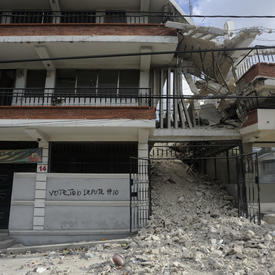 VISIT TO HAITI - Earthquake aftermath