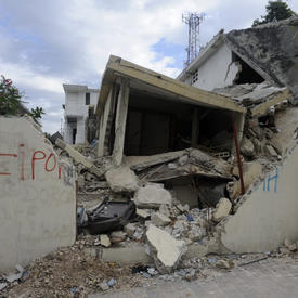 VISIT TO HAITI - Earthquake aftermath