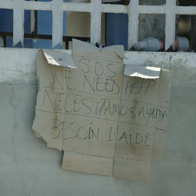 VISIT TO HAITI - Earthquake aftermath