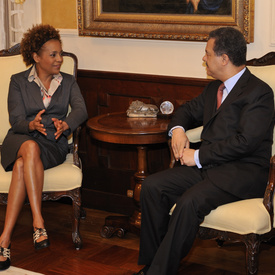 VISITE EN RÉPUBLIQUE DOMINICAINE - Rencontre avec le président