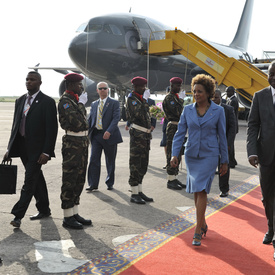 STATE VISIT TO CONGO - Arrival and meeting with Prime Minister