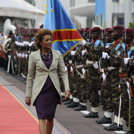 STATE VISIT TO CONGO - Welcoming ceremony and meeting with the President